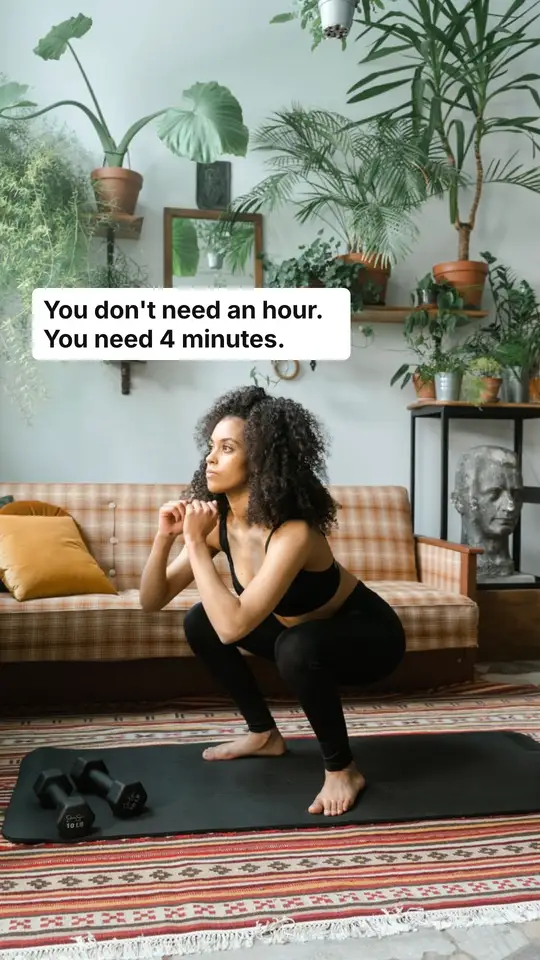 Hopla post: You don't need an hour. You need 4 minutes.